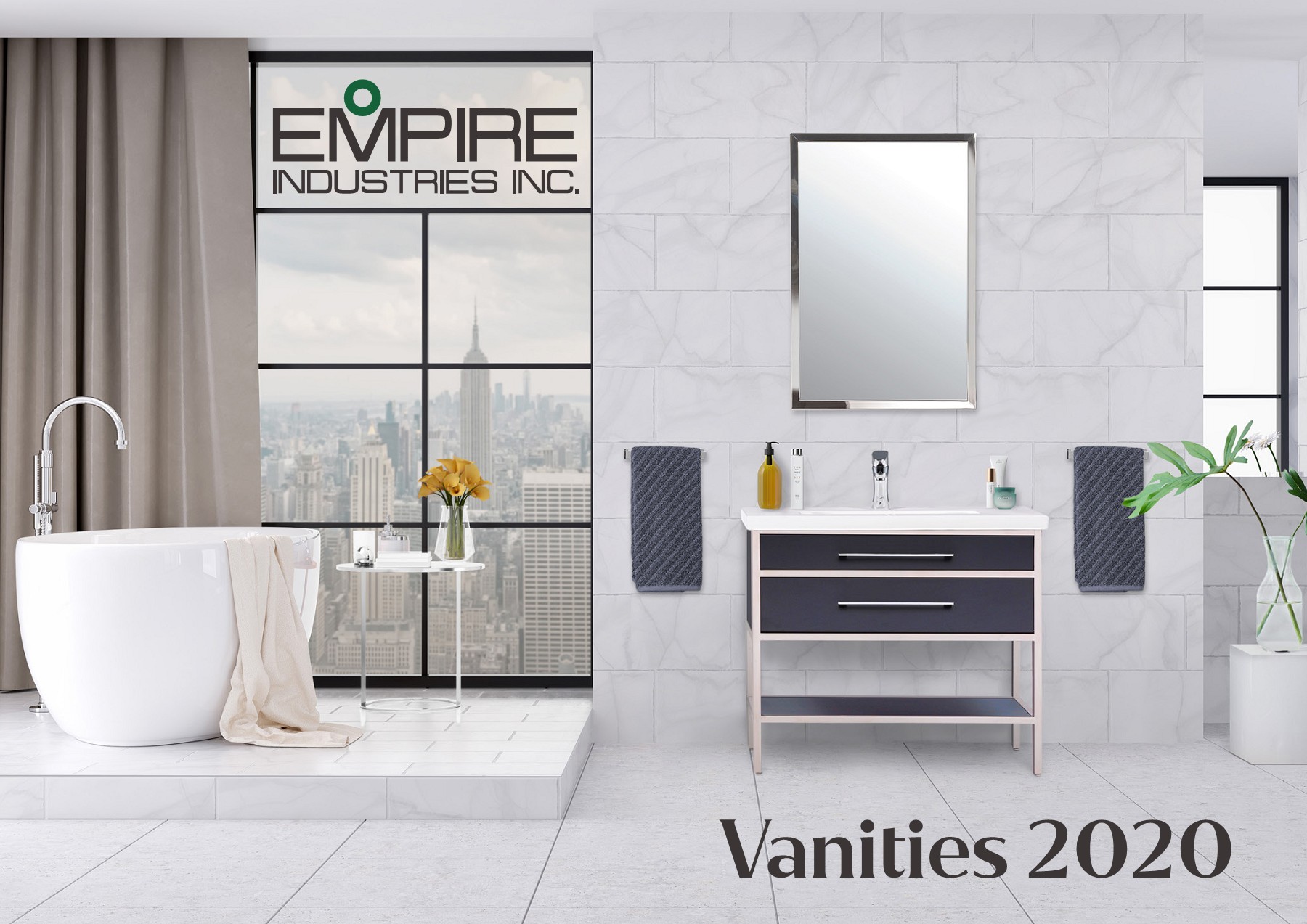 Medicine-Cabinets - Broadway Double Door Recessed Medicine cabinet - by  Empire Industries