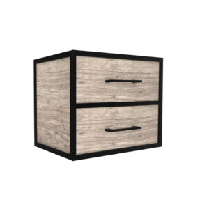 24" 2-Drawer Wall-Hung Vanity