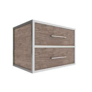 30" 2-Drawer Wall-Hung Vanity