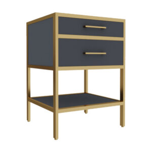 23" Single Drawer Vanity with Open Shelf
