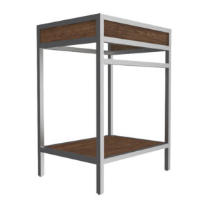 24" Vanity with Open Shelf