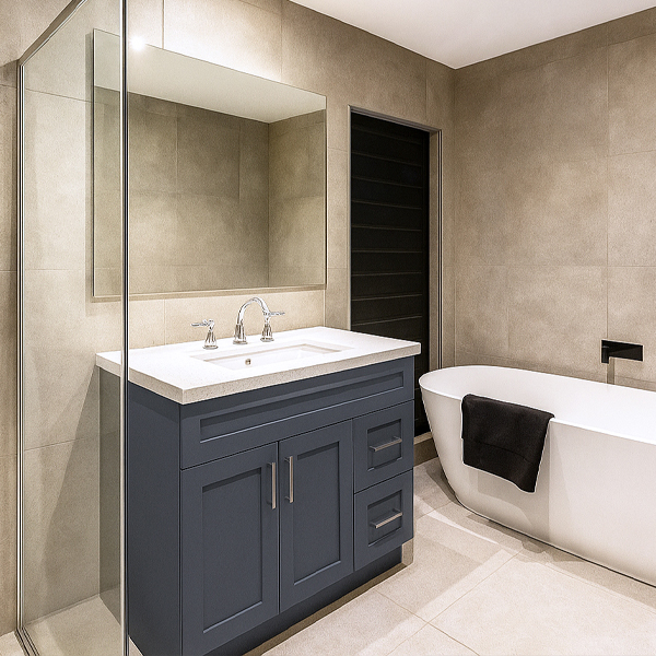 Shaker Vanity with AFINA Mirrors