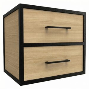 24" 2-Drawer Wall-Hung Vanity