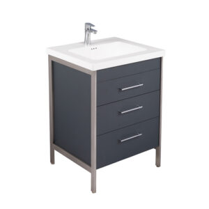 Jupiter 24" 3-drawer - Navy Blue