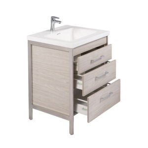 Jupiter 24 - angled view, open drawers