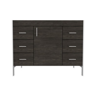 Jupiter 42" - 1 Door, 6 Drawers Tuxedo Grey