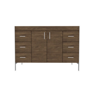 Jupiter 48" - 2 Door, 6 Drawers American Walnut