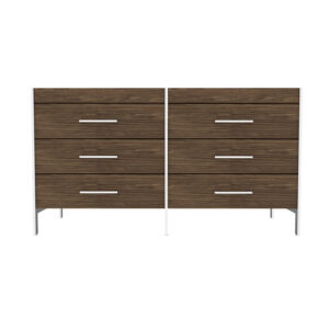 Jupiter 60" 6-drawer - American Walnut