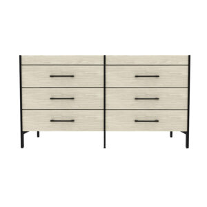 Jupiter 60" 6-drawer - Silverado