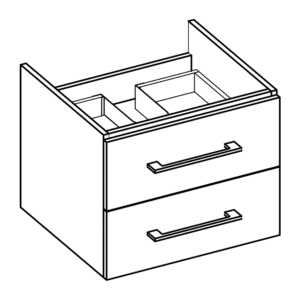 34-36" 2-Drawer Vanities