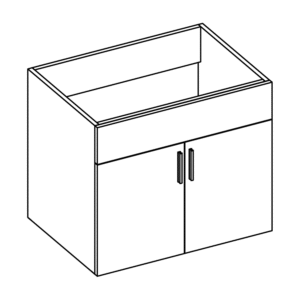 36" 2-Door Vanities